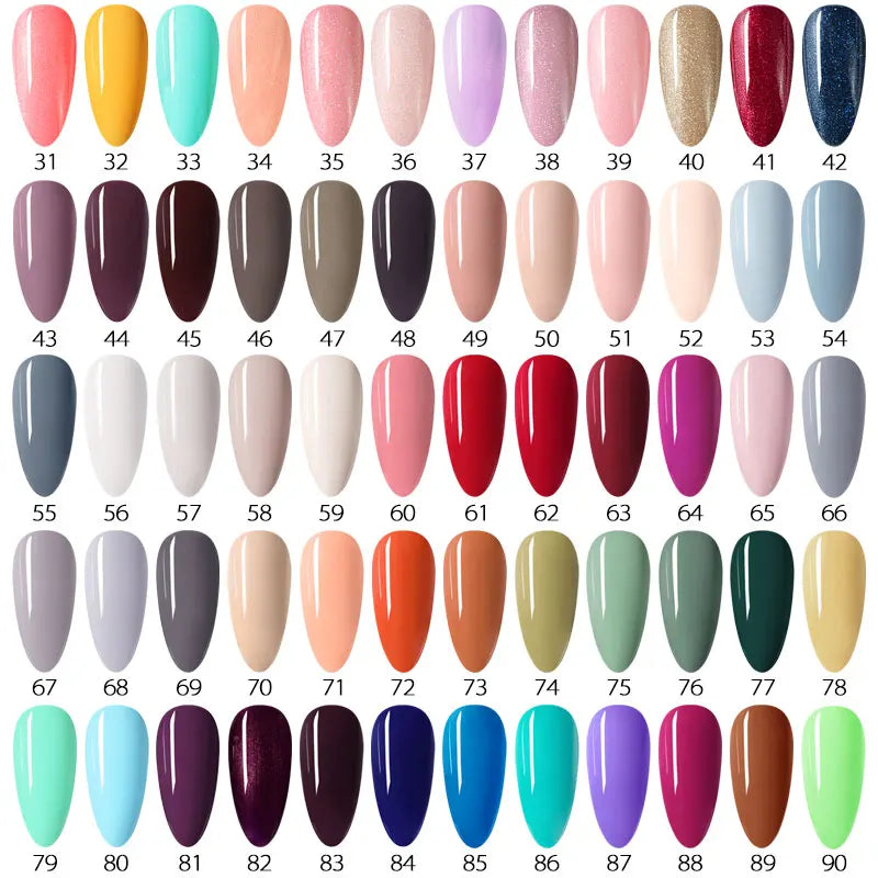 Venalisa GDCOCO Gel-Lack – 7,5 ml – Neon Sommerfarben, volle Deckkraft