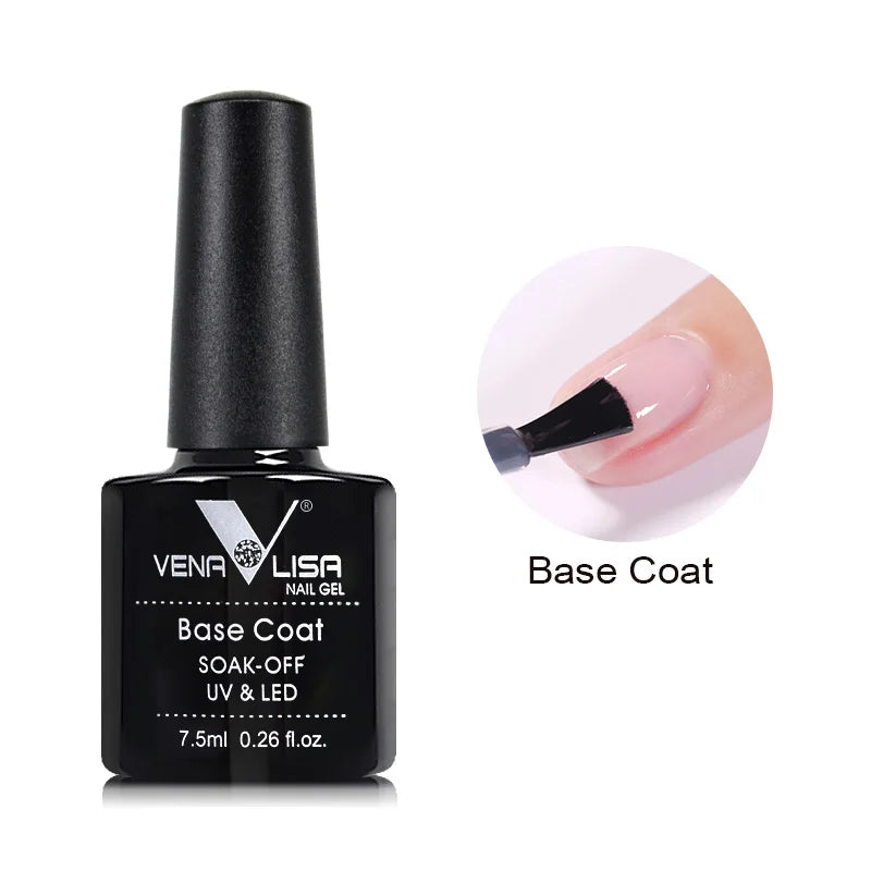 Venalisa 7.5ml Gel Polish – 60 Farben – UV/LED – Base, Top, Primer