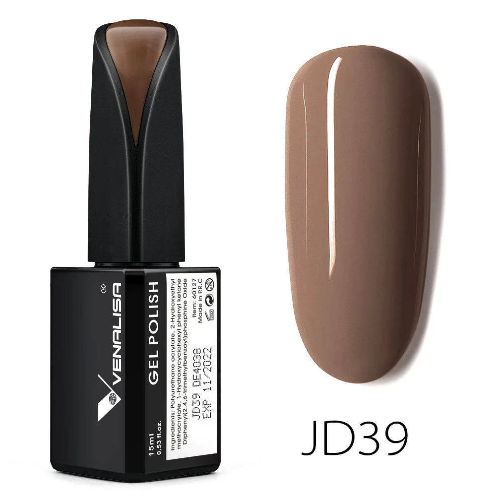 VENALISA 7,5ml Holographischer Camouflage UV-Gel-Lack – Glitzernd, langanhaltend, soak-off