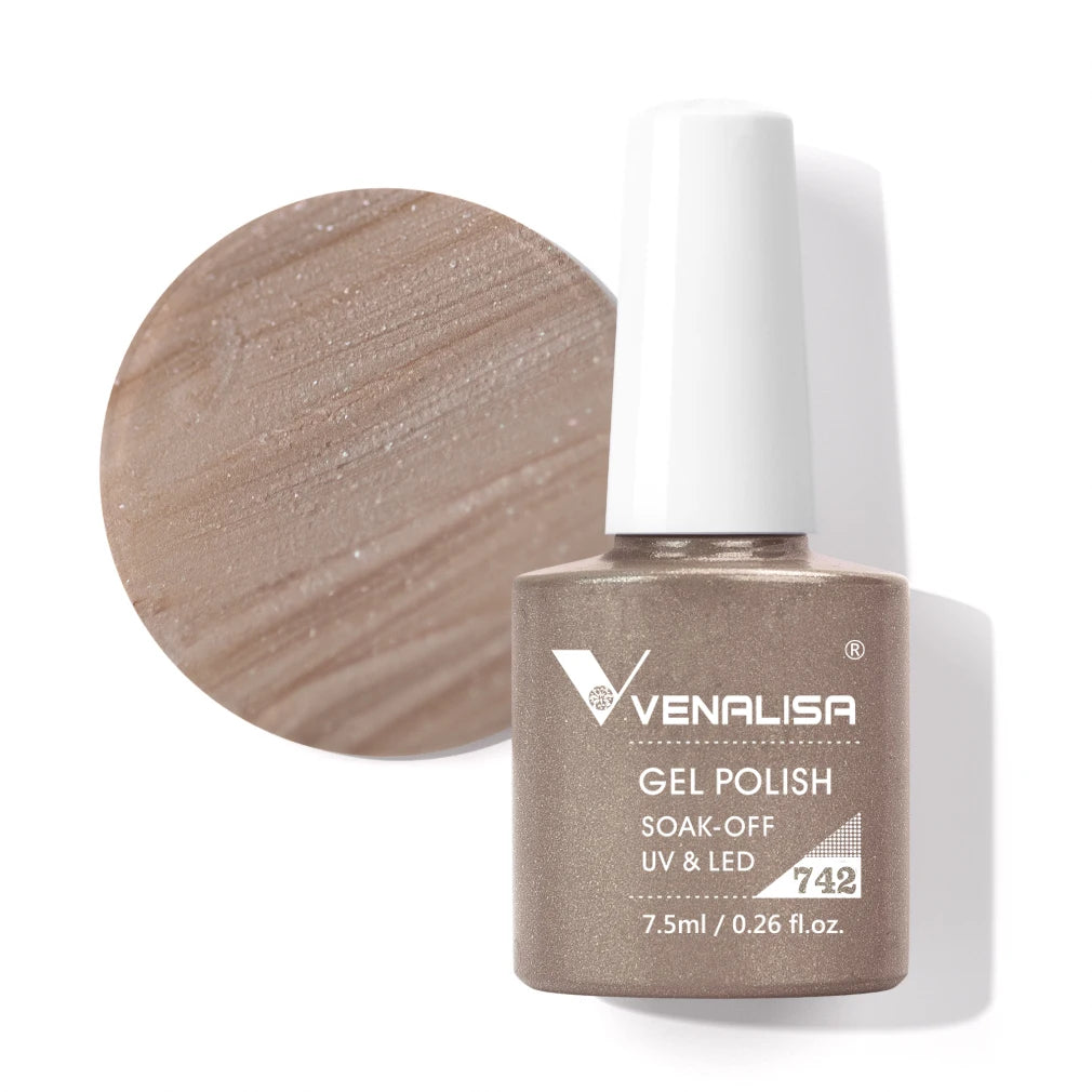 Venalisa VIP3 Gel-Lack 7,5 ml – Funny Bunny Farbe mit Glitzer – UV/LED, Soak Off