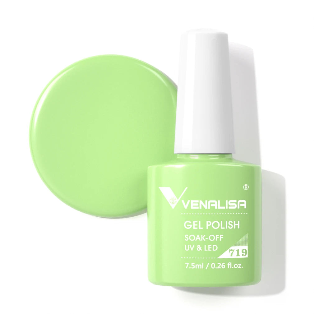 VENALISA 7,5ml Holographischer Camouflage UV-Gel-Lack – Glitzernd, langanhaltend, soak-off