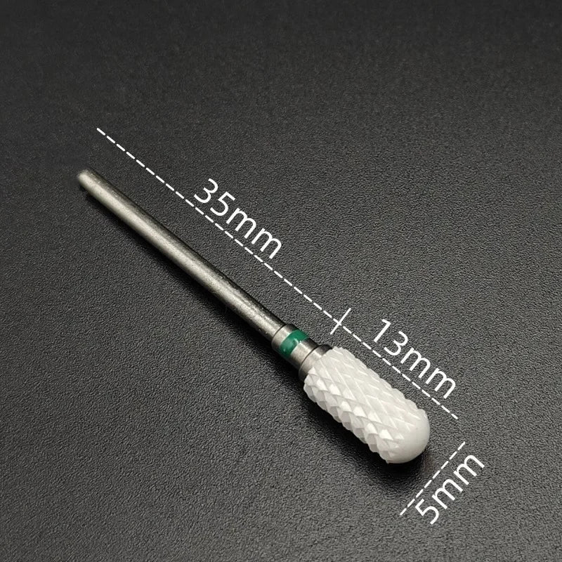 Karbide-Fräserbit (Keramikbeschichtung) – Für Gelentfernung & Feinschliff (3/32", E-Feile)