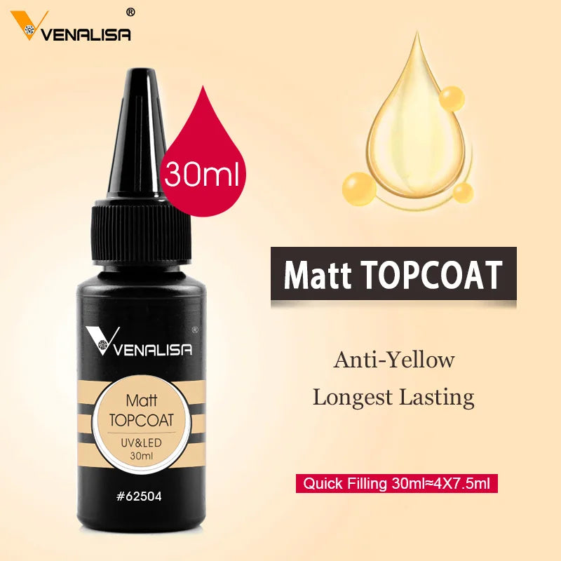 Venalisa Base & Top Coats – Nachfüllgrößen 30ml/225g