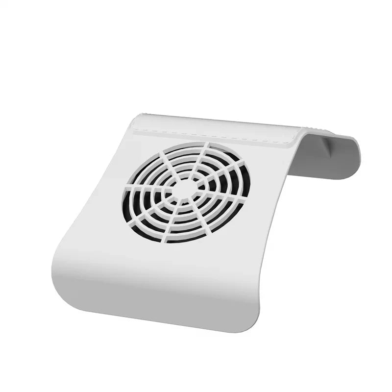 80W Nagelstaubabsauger mit 2 Ventilatoren & HEPA-Filter – Profi-Sauger für Studio & Zuhause