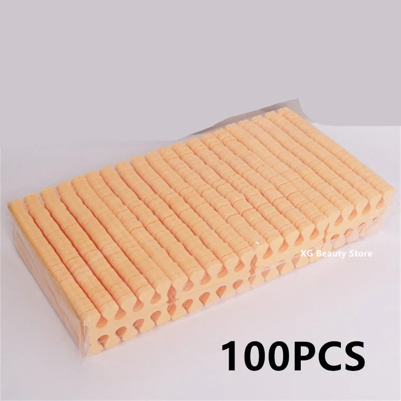 100/200/500 Stück Zehentrenner – Weiche Schwamm-Pads für Pediküre & Maniküre