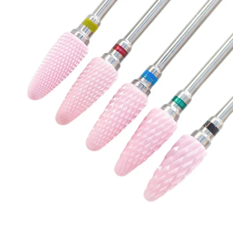 Keramik Fräser Rosa – Einzelstück, Verschiedene Formen für E-Feile & Maniküre