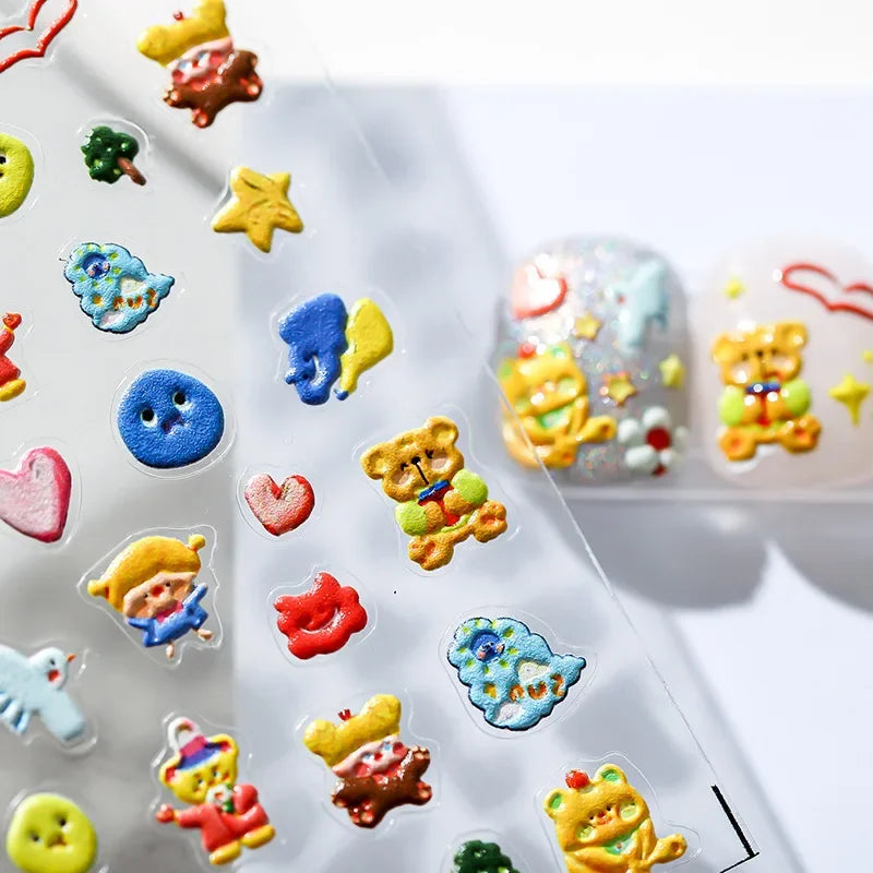 Disney 5D Nail Sticker – Zootopia & Mickey Motive für kreative Nail Art