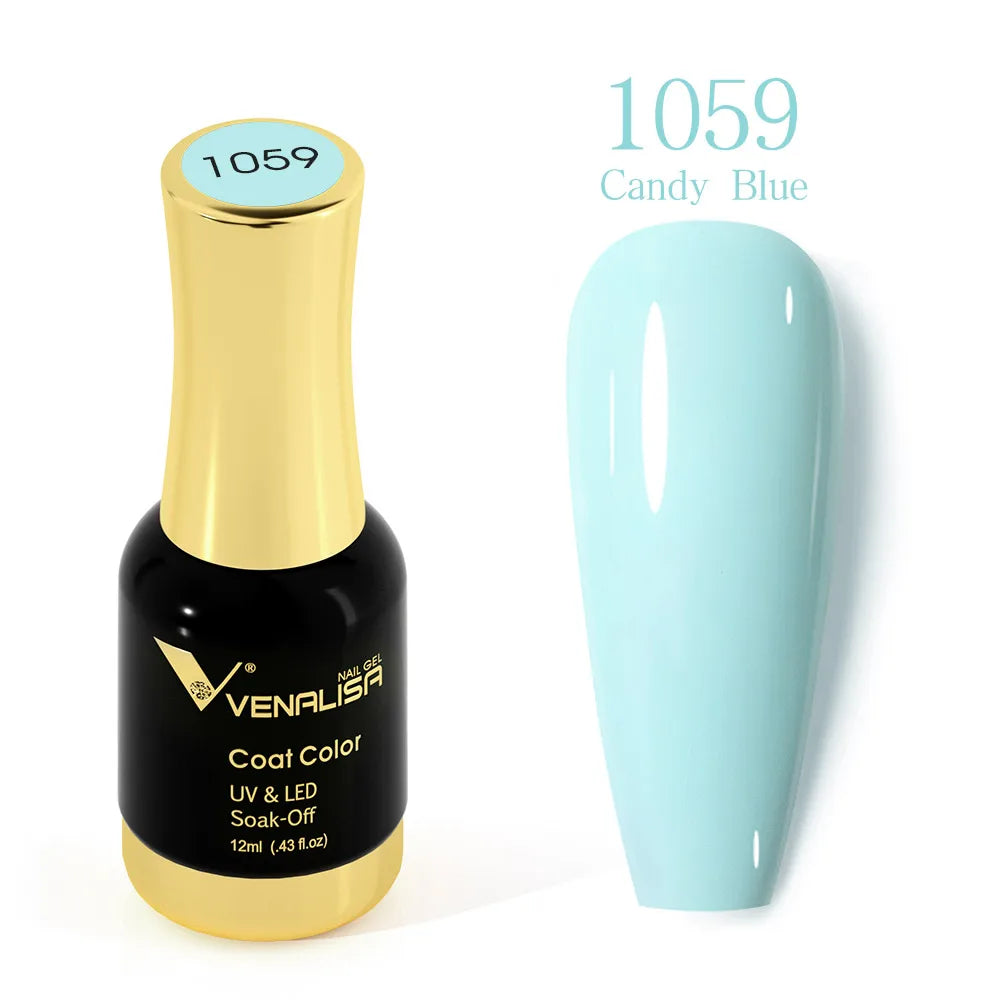 VENALISA Crystal UV Gel 12ml – French Nails, Glitzer, Pearl, HEMA-frei 1. Kollektion