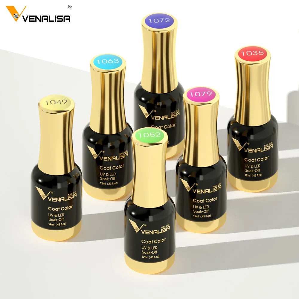 VENALISA Crystal UV Gel 12ml – French Nails, Glitzer, Pearl, HEMA-frei 1. Kollektion