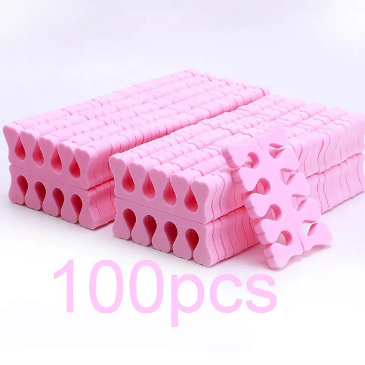 50/100 Stück Zehentrenner – Weiche Schwamm-Pads für Pediküre & Maniküre