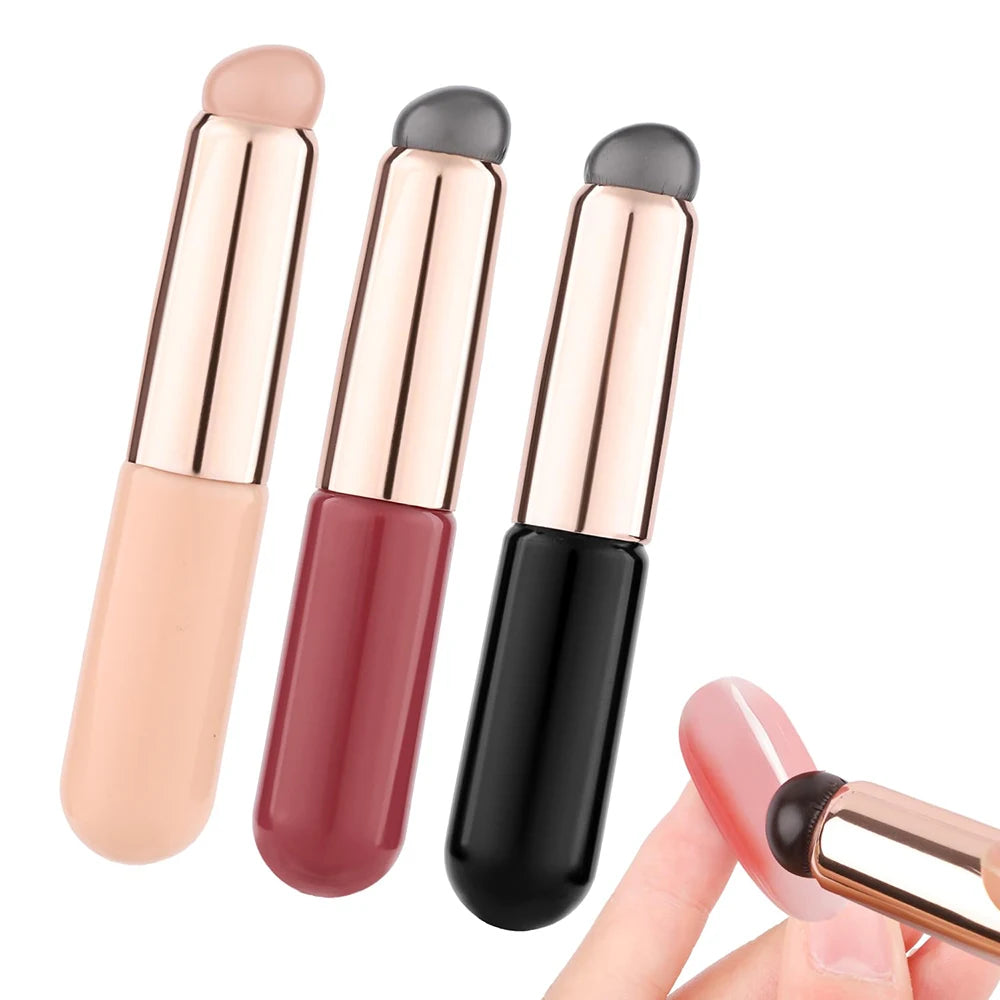 Silikonpinsel für Ombre & Chrome Powder – Wiederverwendbar & Präzise