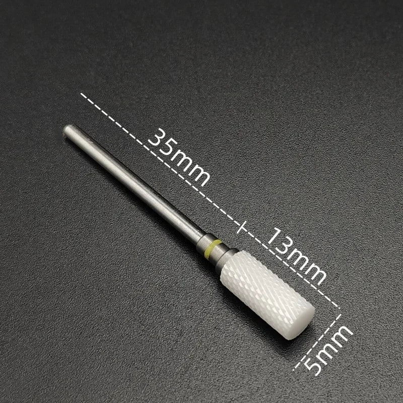 Karbide-Fräserbit (Keramikbeschichtung) – Für Gelentfernung & Feinschliff (3/32", E-Feile)