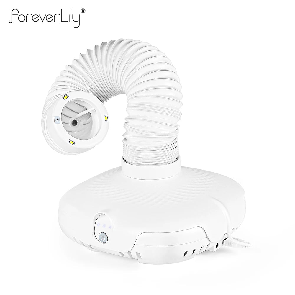 130W Turbo Nagelstaubabsaugung mit 2 Filtern – Bürstenloser Profi Nail Dust Collector für Maniküre & Pediküre