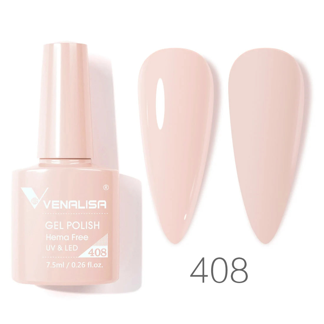 Venalisa VIP4 UV/LED Gel Polish 7,5 ml – Hochdeckender Soak-Off Nagellack 1.