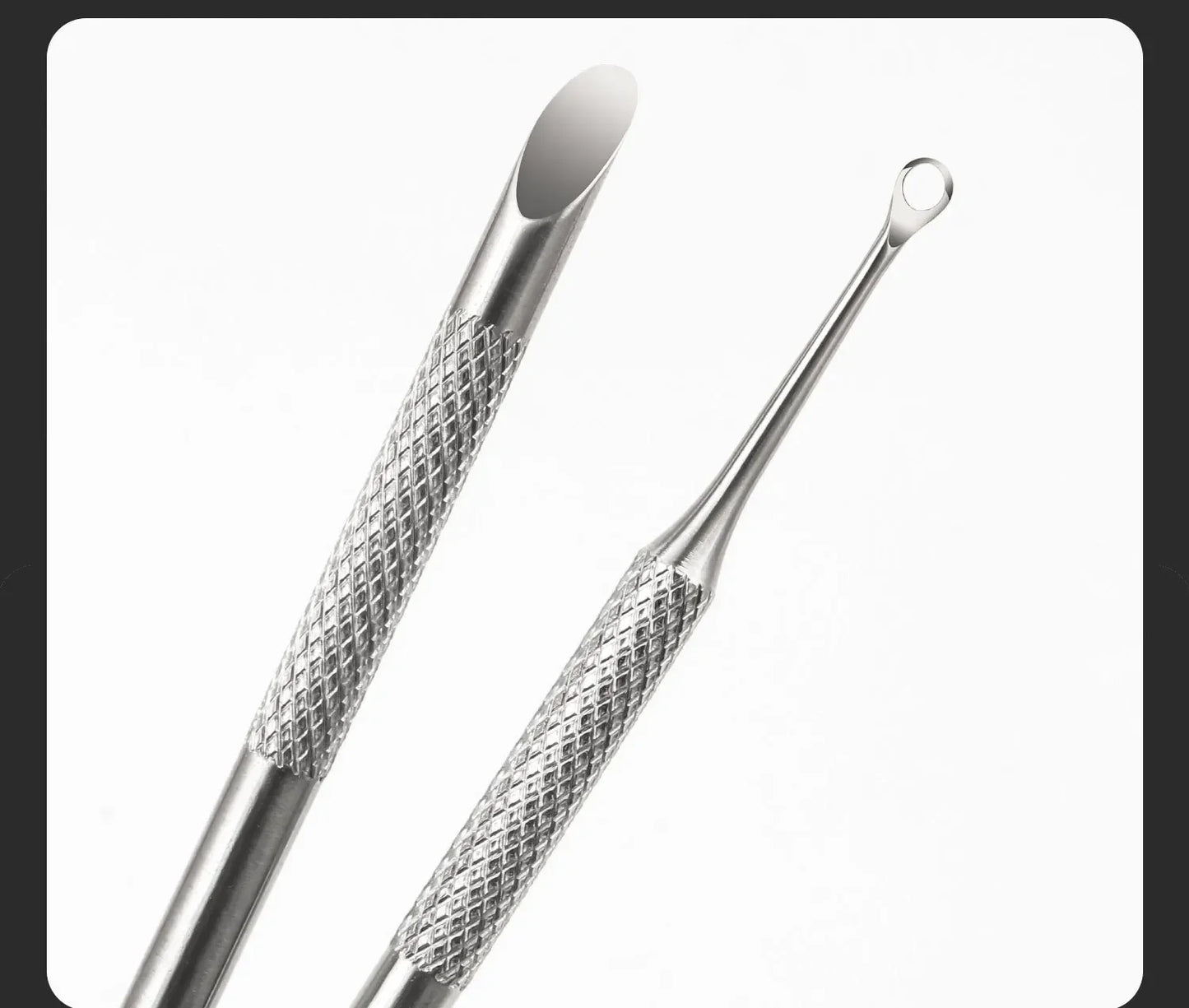 Nagelhautentferner – Doppelseitiger Cuticle Pusher aus Edelstahl