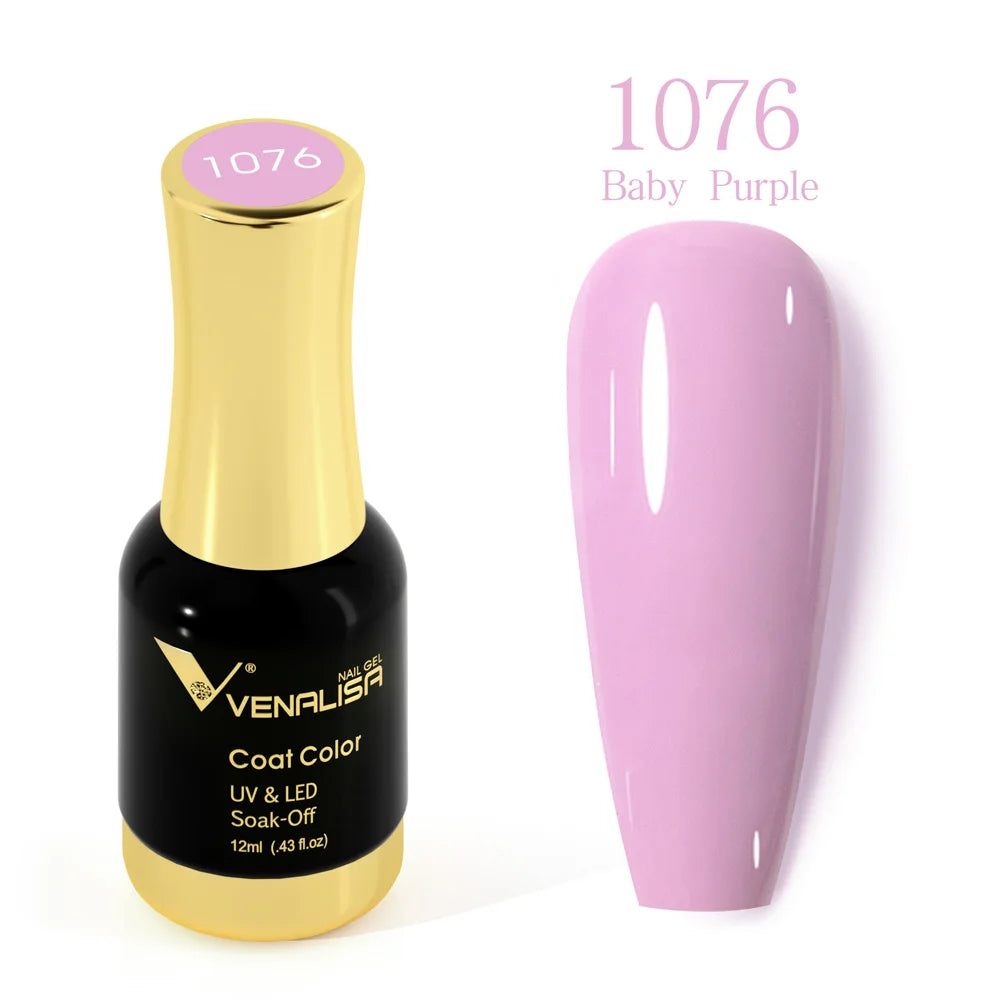 VENALISA Crystal UV Gel 12ml – French Nails, Glitzer, Pearl, HEMA-frei 1. Kollektion