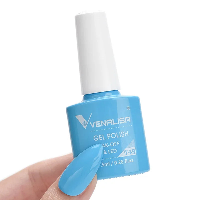 Venalisa GDCOCO Gel-Lack – 7,5 ml – Neon Sommerfarben, volle Deckkraft