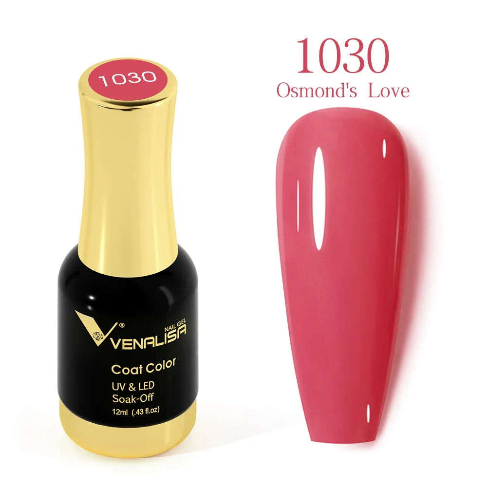 VENALISA Crystal UV Gel 12ml – French Nails, Glitzer, Pearl, HEMA-frei 1. Kollektion