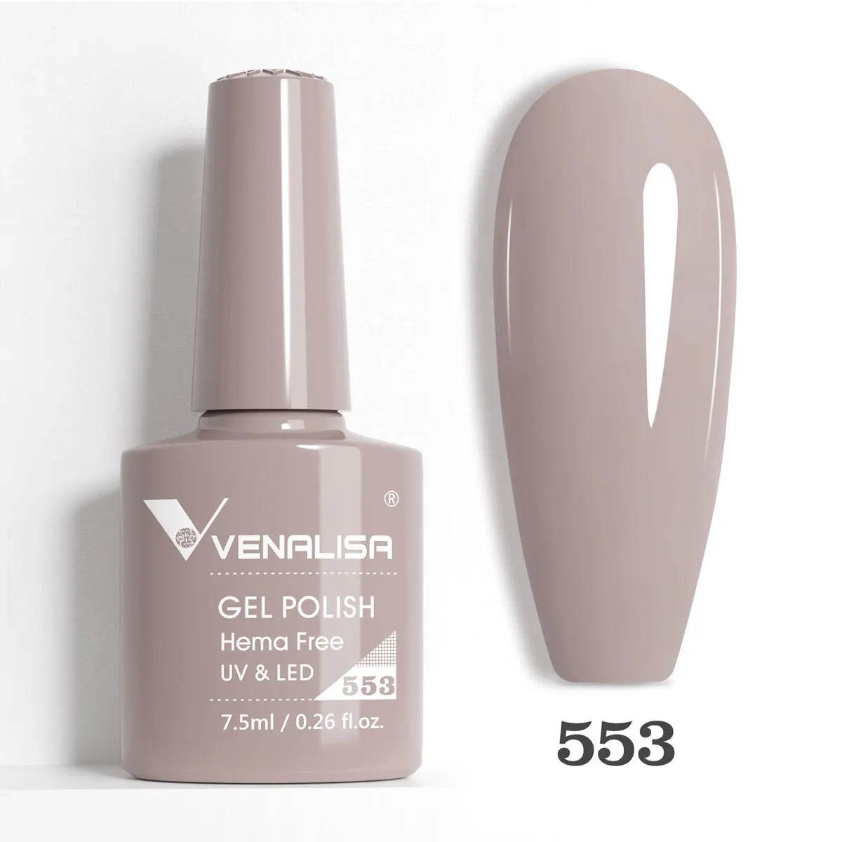Venalisa HEMA-FREE Gel-Lack – 7,5 ml – French, Nude & Glitzer-Kollektion