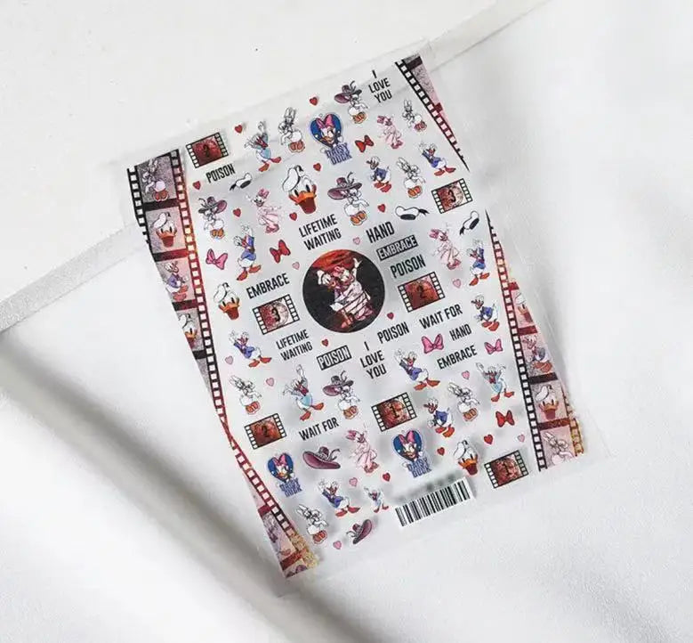 Disney 5D Nail Sticker – Zootopia & Mickey Motive für kreative Nail Art