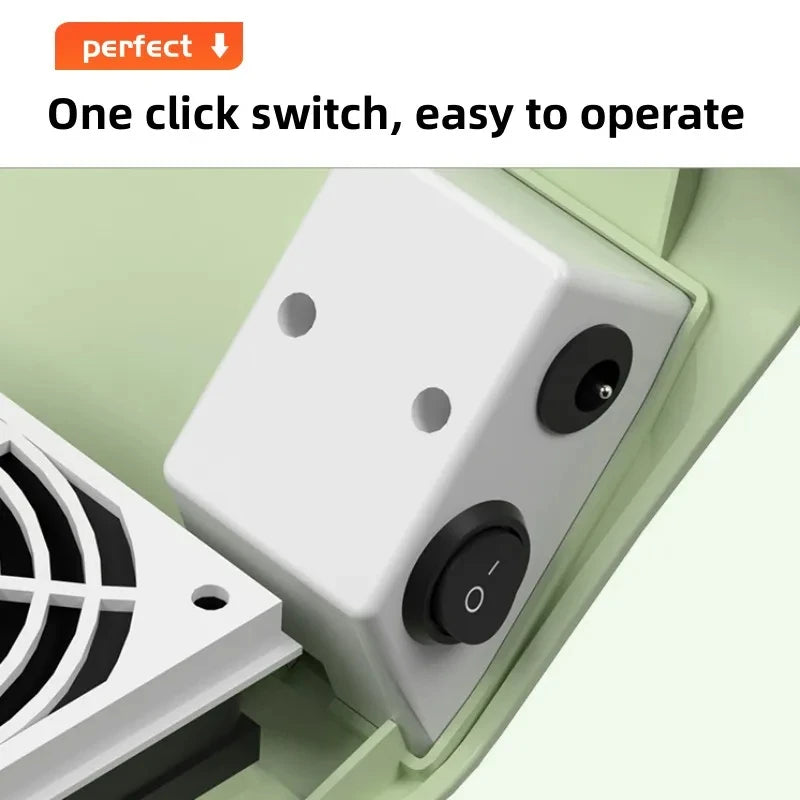 80W Nagelstaubabsauger mit 2 Ventilatoren & HEPA-Filter – Profi-Sauger für Studio & Zuhause