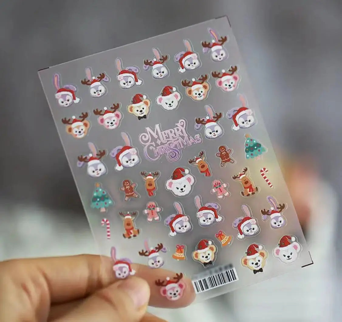 Disney 5D Nail Sticker – Zootopia & Mickey Motive für kreative Nail Art