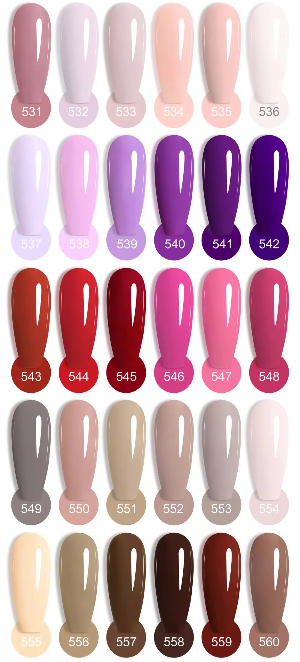 Venalisa HEMA-FREE Gel-Lack – 7,5 ml – French, Nude & Glitzer-Kollektion