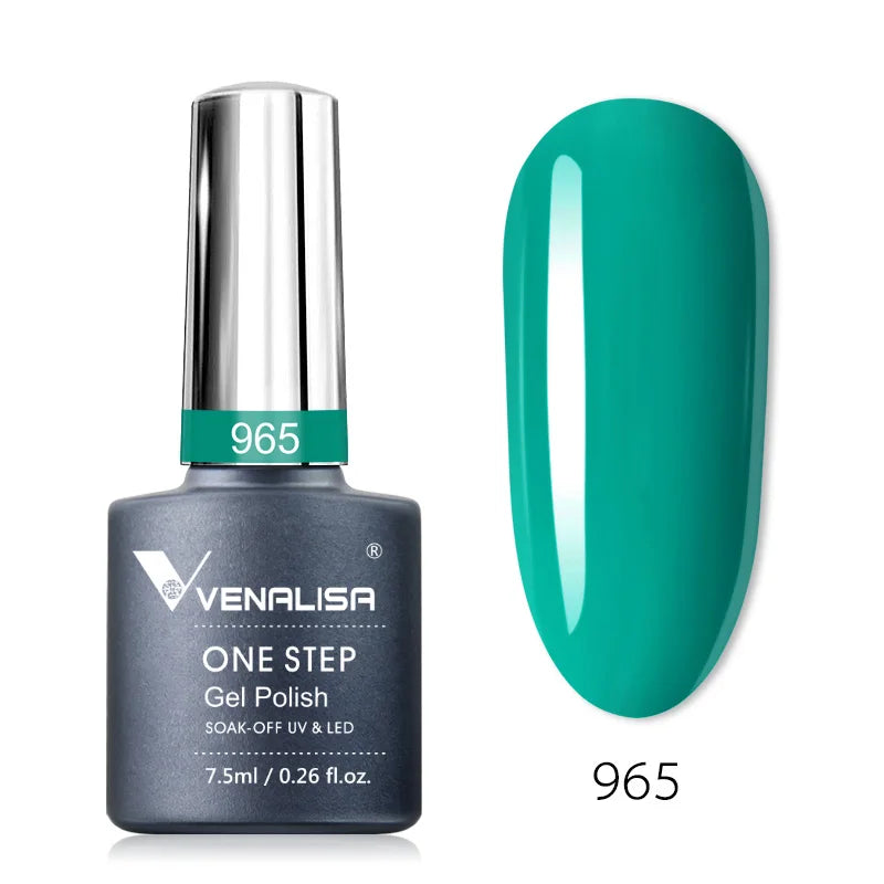 Venalisa 3-in-1 Gel Polish – 7,5ml One Step UV/LED Gel, Ohne Base & Top