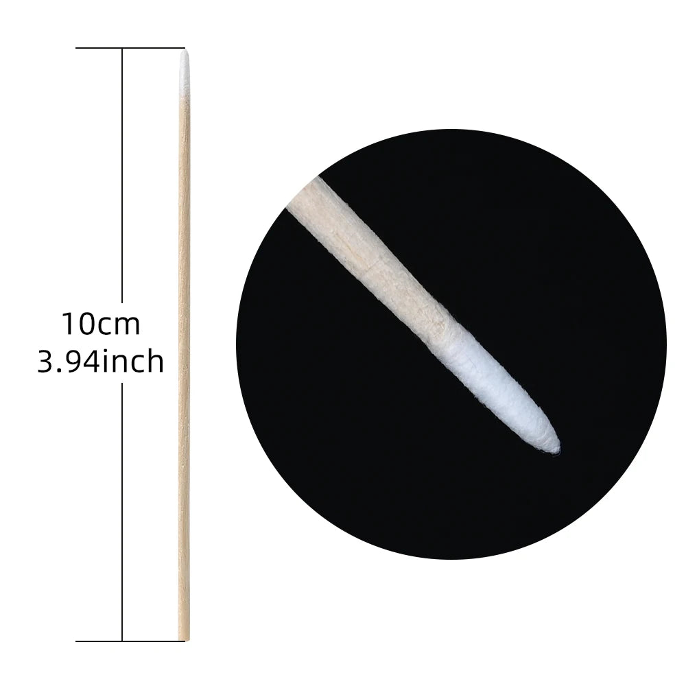 Korrektur-Stäbchen für Maniküre – 100/300/500 Stück | 10 cm