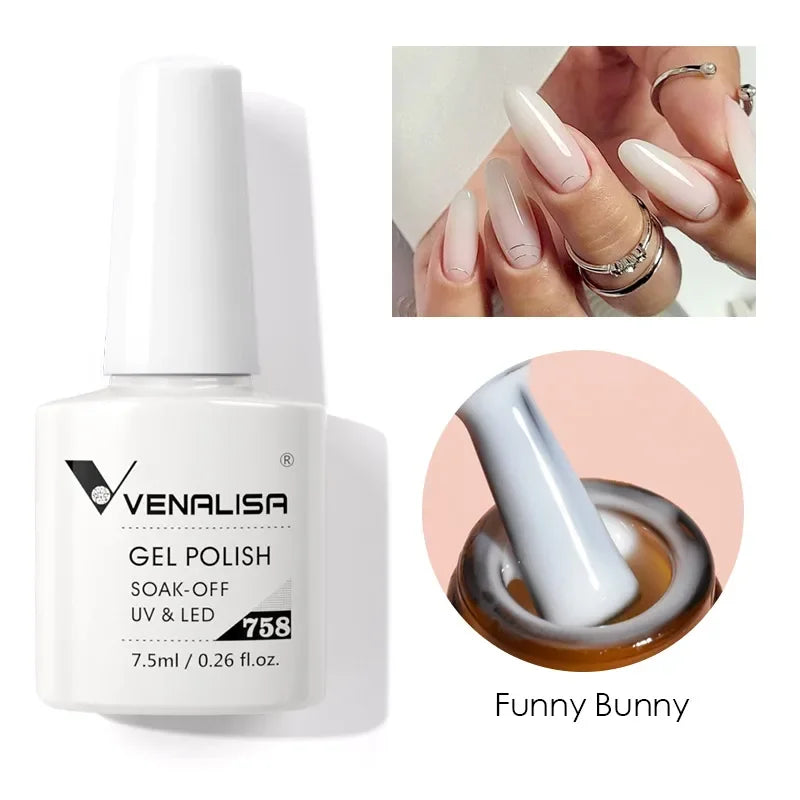 Venalisa GDCOCO Gel-Lack – 7,5 ml – Neon Sommerfarben, volle Deckkraft