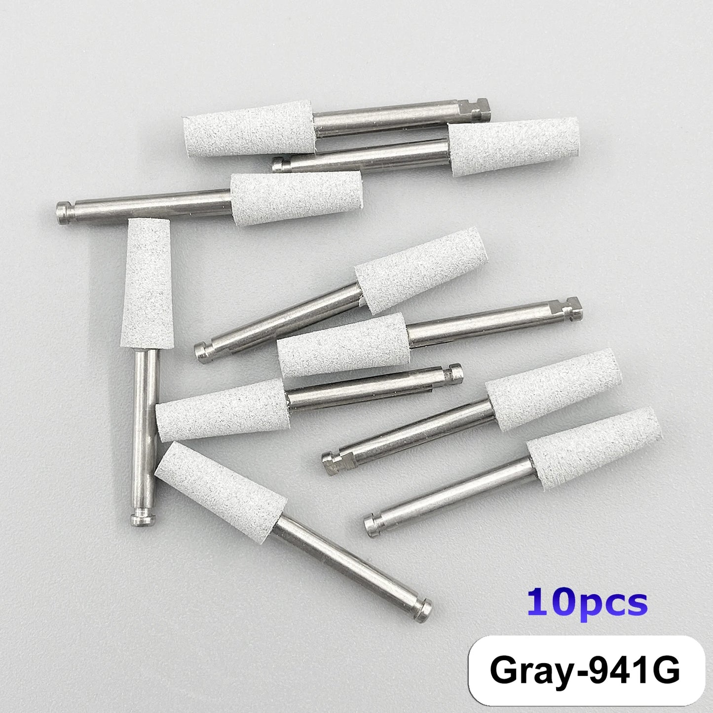 WELLCK Silikon-Polieraufsätze – 10/12 Stück Set für E-Feile, Politur & Finish (Nail & Dental Art)
