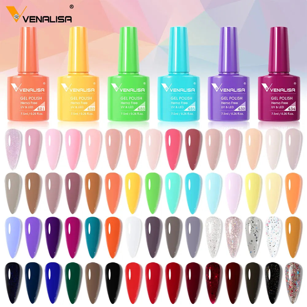 Venalisa VIP4 UV/LED Gel Polish 7,5 ml – Hochdeckender Soak-Off Nagellack 2