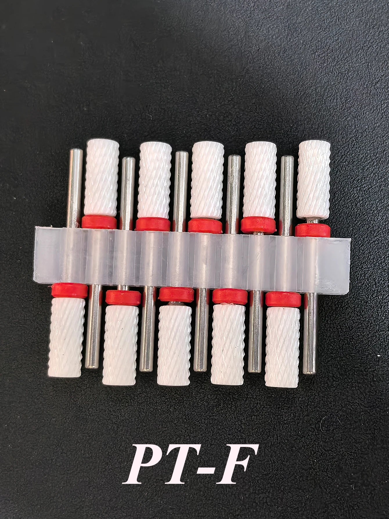 Keramik Fräser-Set – 10-tlg. für elektrische Nagelfräser, Maniküre & Pediküre