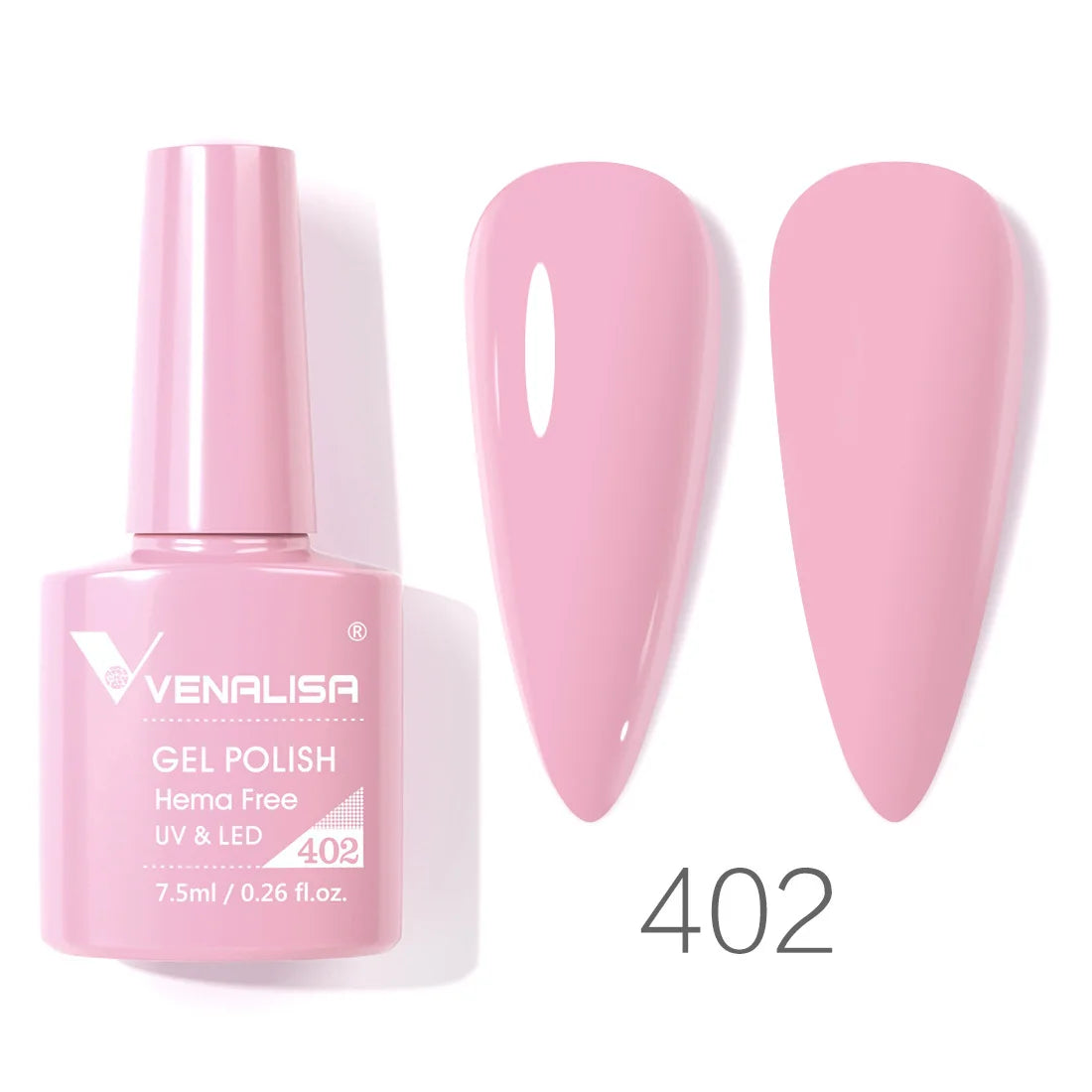 Venalisa VIP4 UV/LED Gel Polish 7,5 ml – Hochdeckender Soak-Off Nagellack 1.