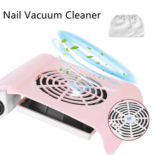 Rosa Nail Dust Collector – Staubabsaugung mit starker Leistung & leisem Betrieb