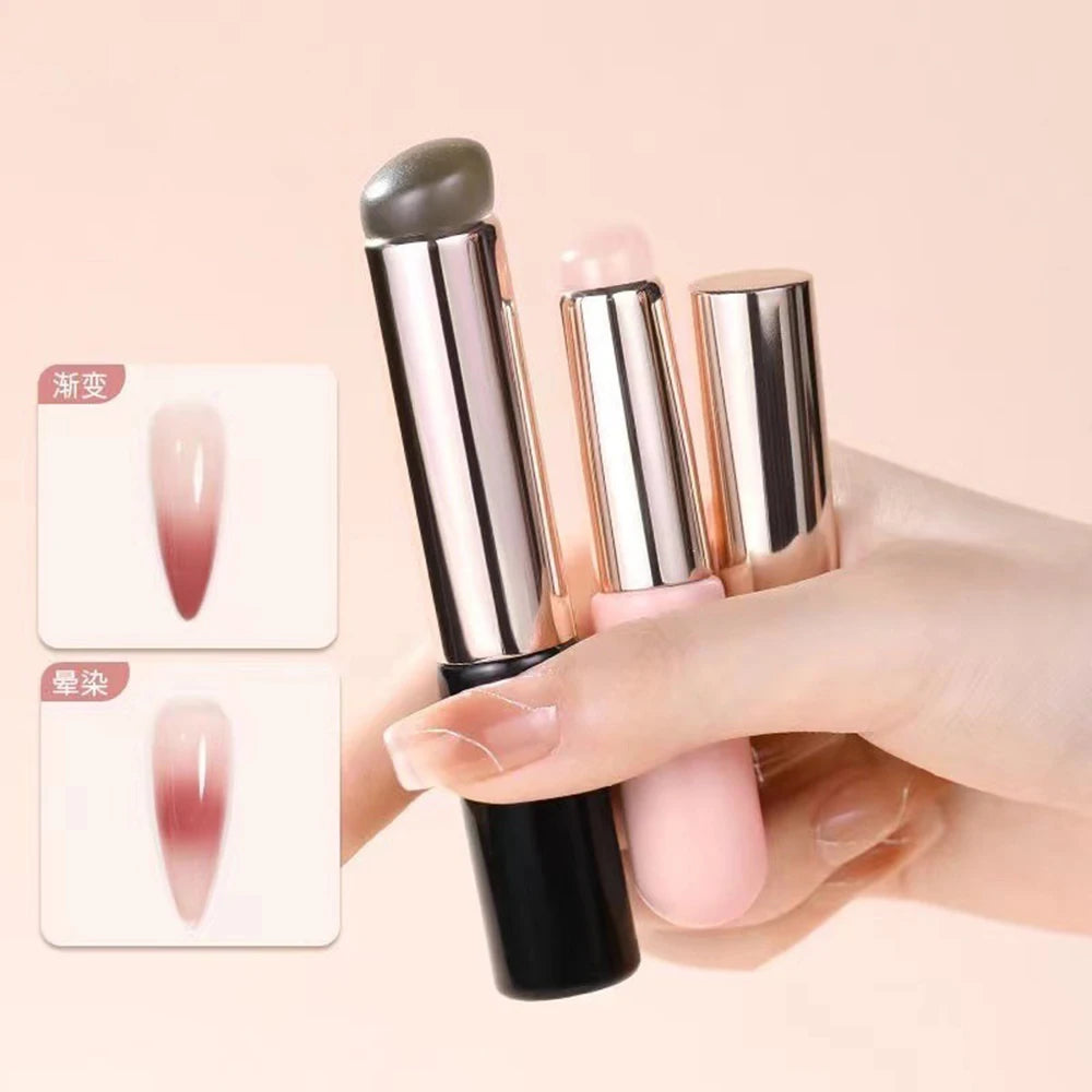 Silikonpinsel für Ombre & Chrome Powder – Wiederverwendbar & Präzise