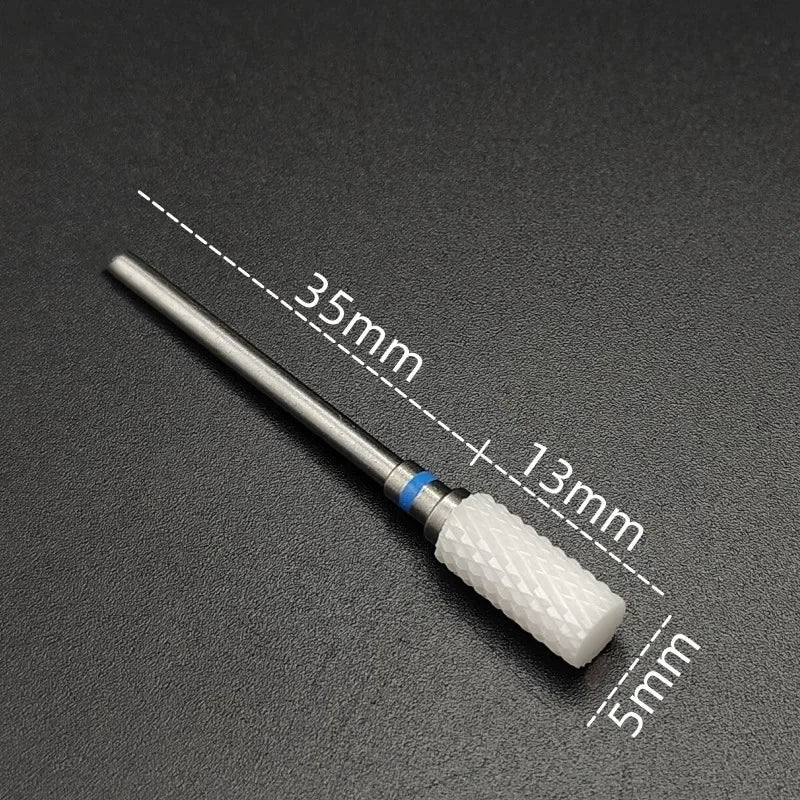 Karbide-Fräserbit (Keramikbeschichtung) – Für Gelentfernung & Feinschliff (3/32", E-Feile)