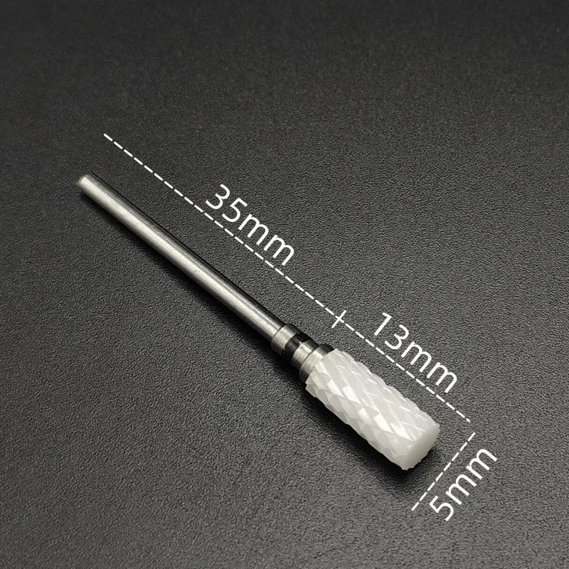 Karbide-Fräserbit (Keramikbeschichtung) – Für Gelentfernung & Feinschliff (3/32", E-Feile)