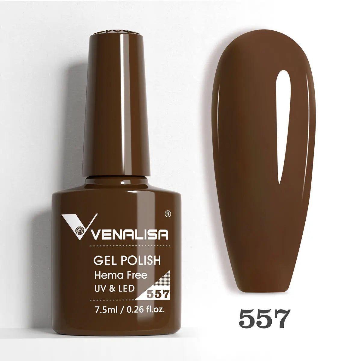 Venalisa HEMA-FREE Gel-Lack – 7,5 ml – French, Nude & Glitzer-Kollektion
