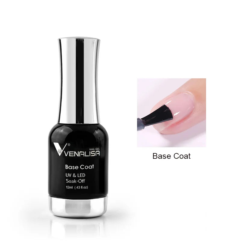 VENALISA Crystal UV Gel 12ml – French Nails, Glitzer, Pearl, HEMA-frei 1. Kollektion