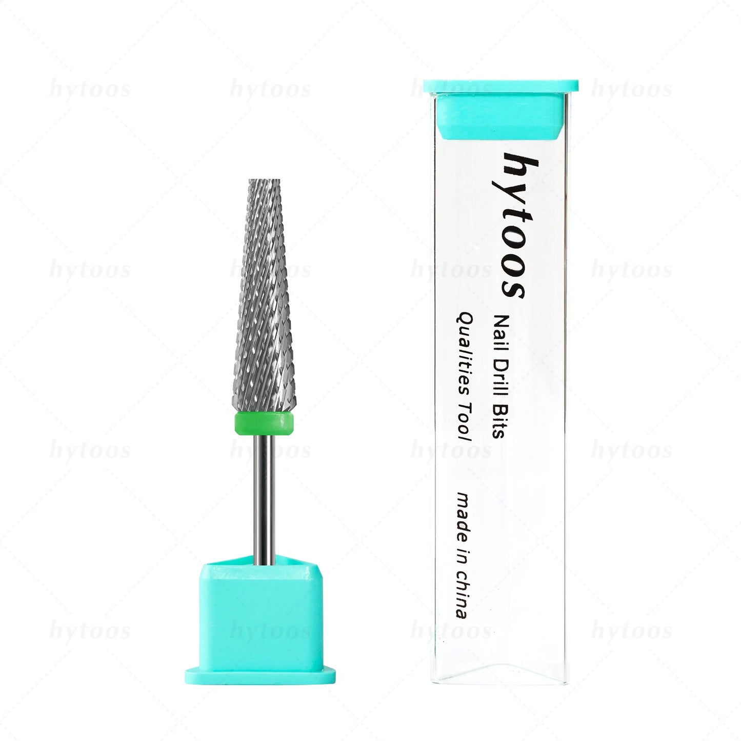 HYTOOS 5-in-1 Fräserbit – 24mm Karbid, Kegelkopf, Flat Top | Gel & Acryl Entferne