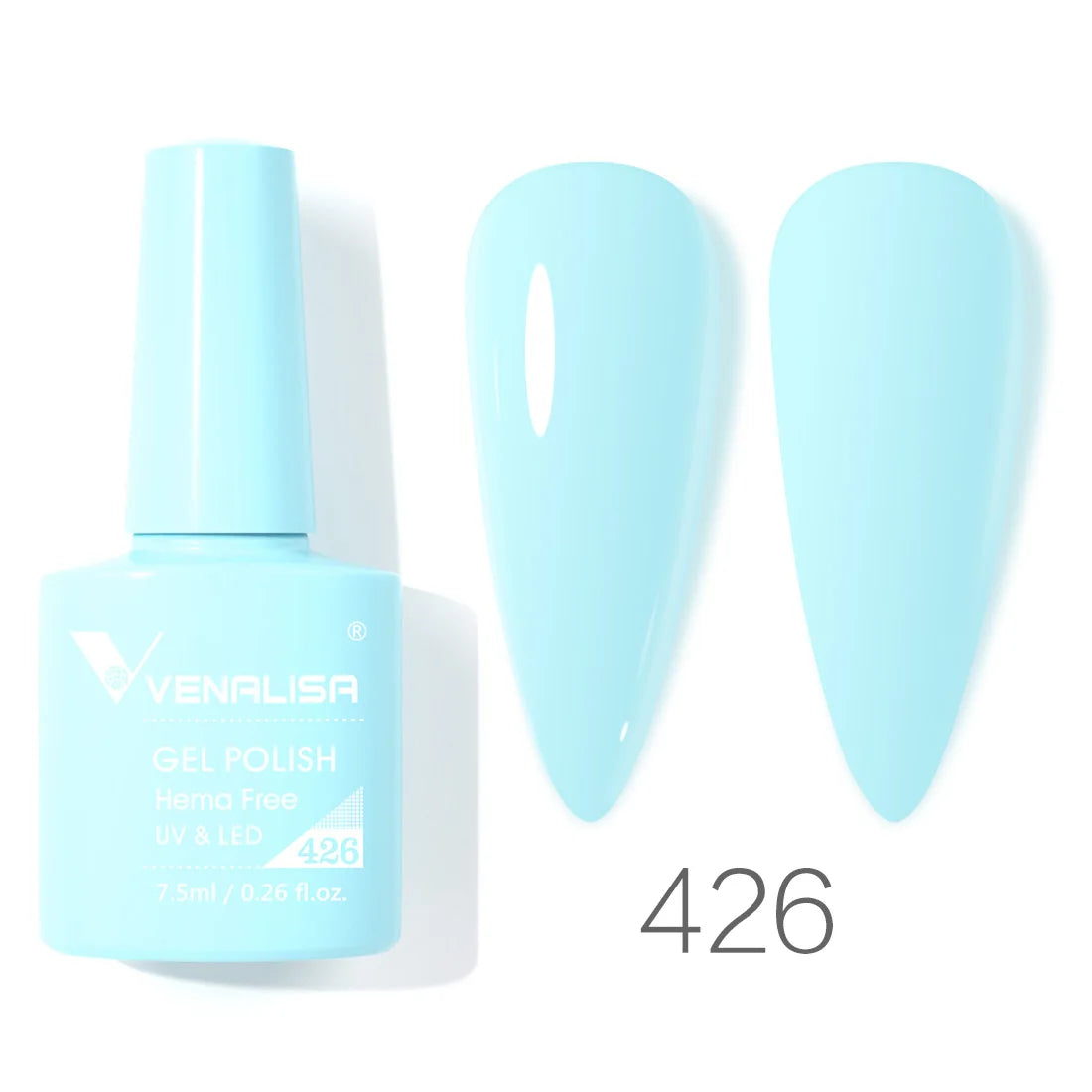 Venalisa VIP4 UV/LED Gel Polish 7,5 ml – Hochdeckender Soak-Off Nagellack 1.