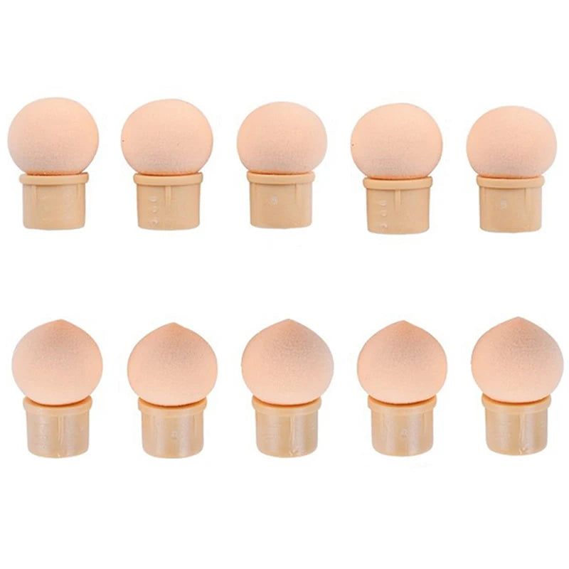Sponge Pen für Nail Art – mit Ersatzköpfen für Farbverlauf, Glitzer & Puder