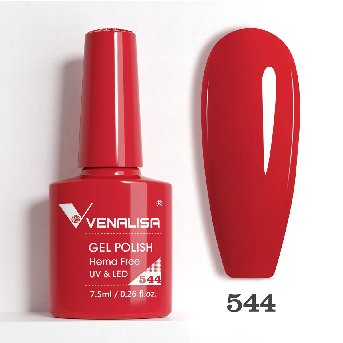 Venalisa HEMA-FREE Gel-Lack – 7,5 ml – French, Nude & Glitzer-Kollektion