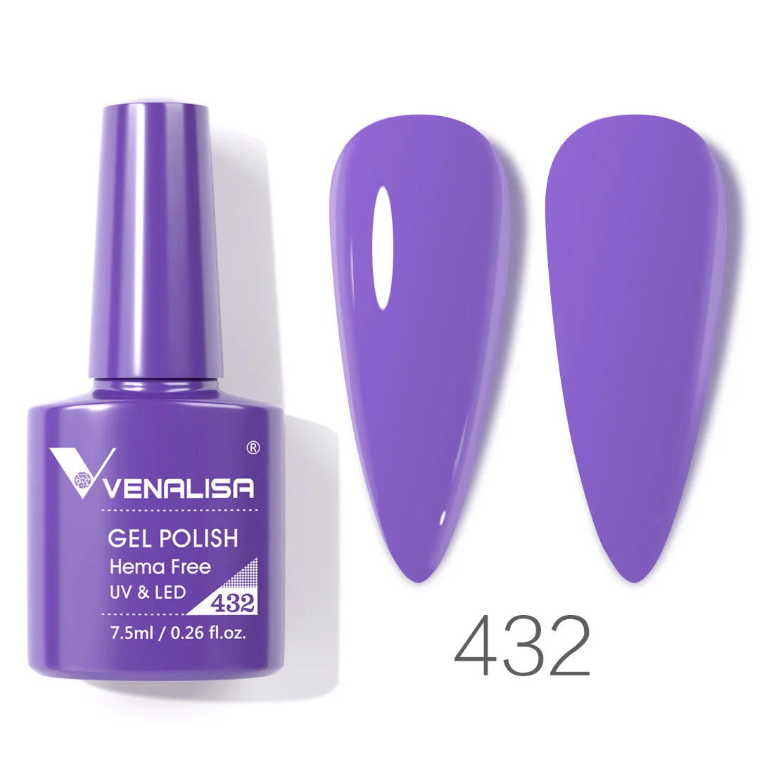 Venalisa VIP4 UV/LED Gel Polish 7,5 ml – Hochdeckender Soak-Off Nagellack 1.
