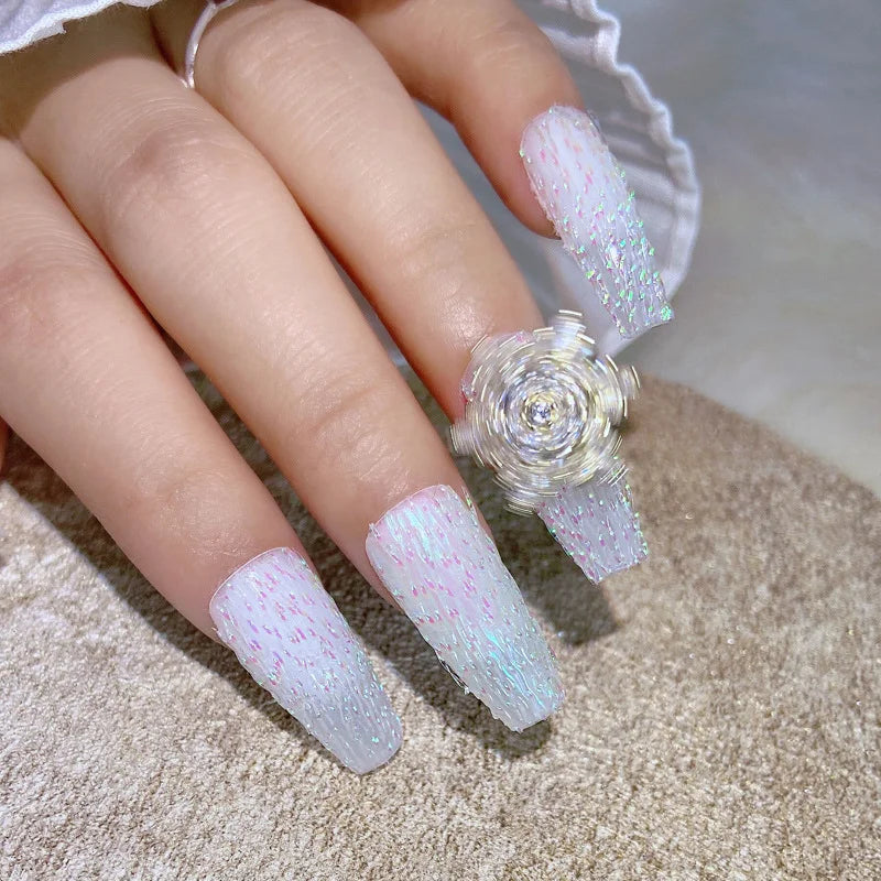 Fluoreszierende Faserstreifen – Fiberglas für Nagelverlängerung & 3D Nagelkunst