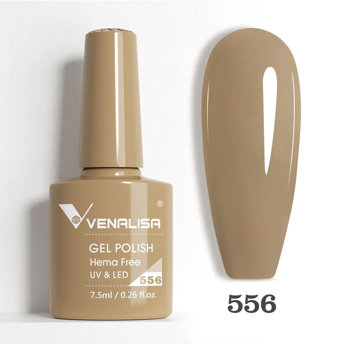 Venalisa HEMA-FREE Gel-Lack – 7,5 ml – French, Nude & Glitzer-Kollektion