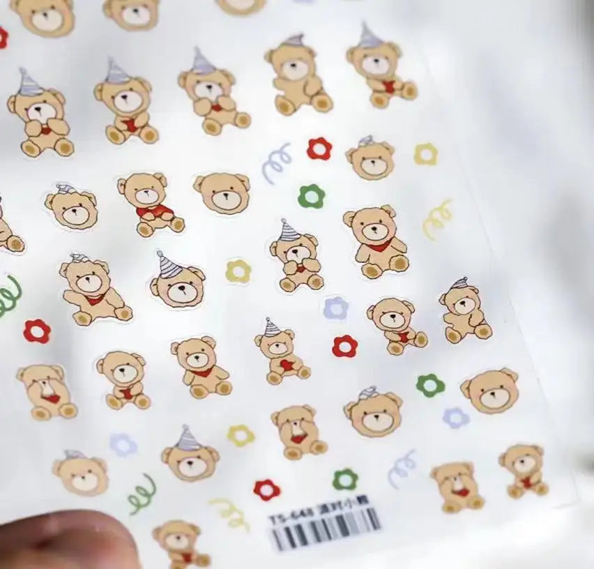 Disney 5D Nail Sticker – Zootopia & Mickey Motive für kreative Nail Art