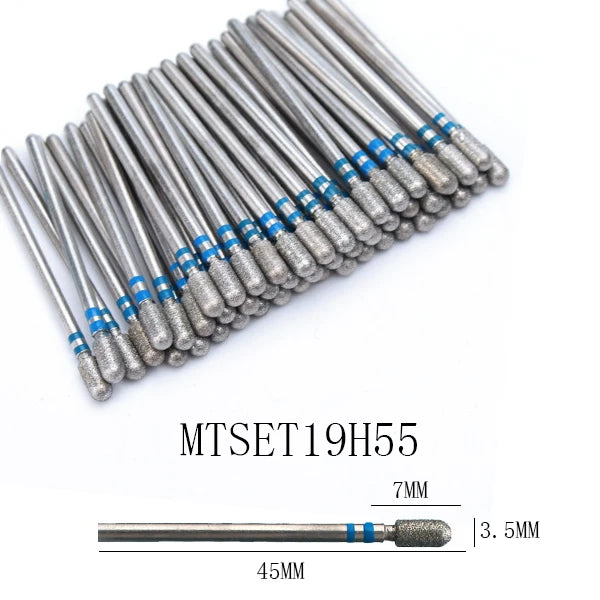 50x Diamant-Fräser für Nagelstudio – Bit-Set zur Nagelhaut- & Hornhautentfernung