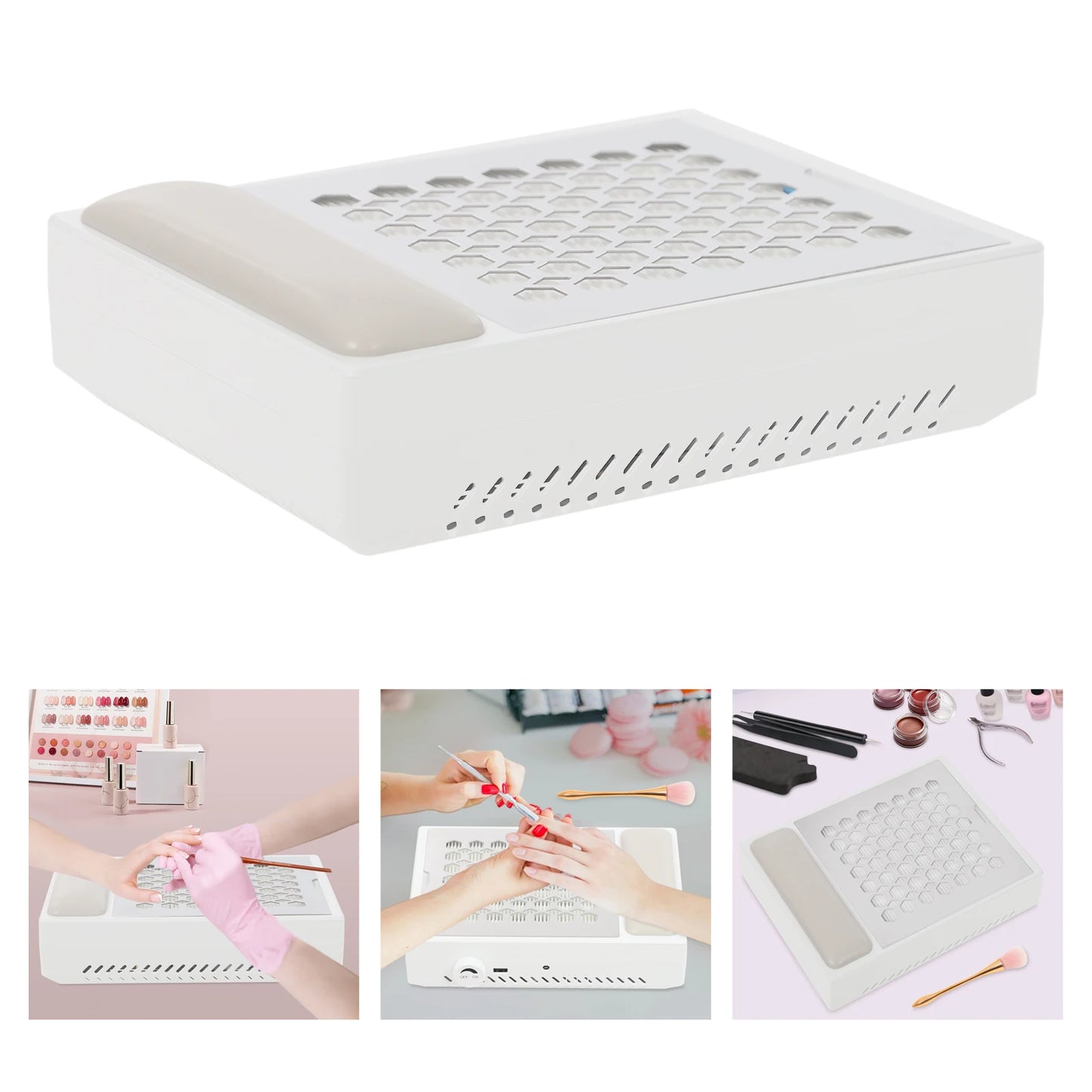 Nagelstaubabsauger mit Filter – Leiser Staubsauger für Nagelstudio & Zuhause | Nail Dust Collector